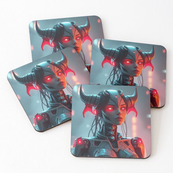 Item preview, Cyberdemon Pattern #48 designed and sold by Kaleidoscope Print.
