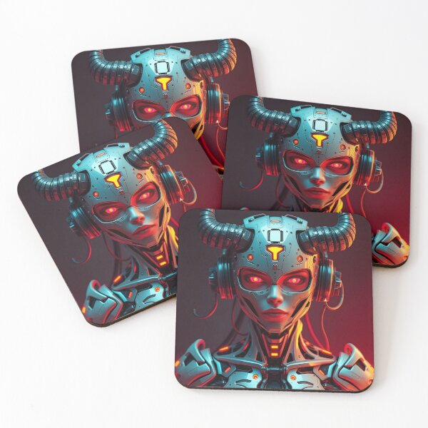 Item preview, Cyberdemon Pattern #49 designed and sold by Kaleidoscope Print.