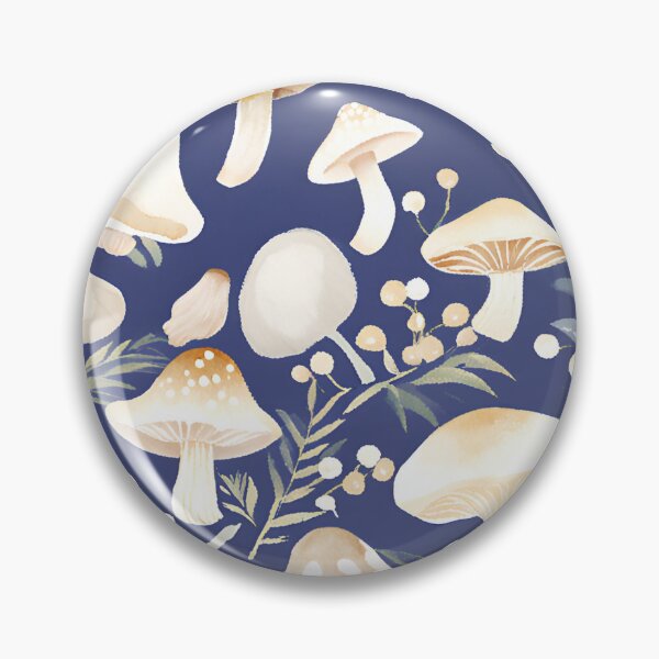 Item preview, Retro Mushroom Motif - Vintage-Inspired Patterns   designed and sold by Cat keeper .