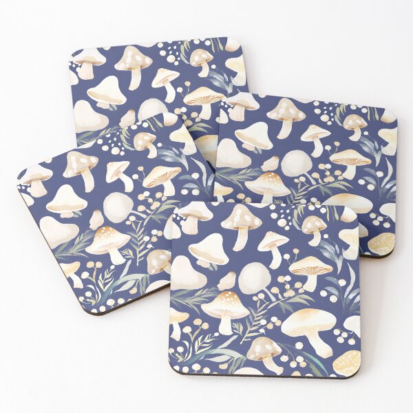 Item preview, Retro Mushroom Motif - Vintage-Inspired Patterns   designed and sold by Cat keeper .