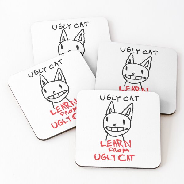 Item preview, LEARN FROM UGLY CAT designed and sold by mmBugJuice.