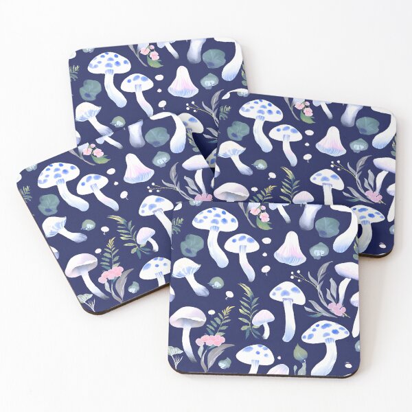 Item preview, Retro Mushroom Motif - Vintage-Inspired Patterns   designed and sold by Cat keeper .