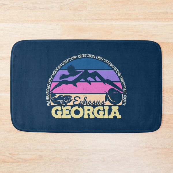 Item preview, Ephesus Georgia Sunset Retro Vintage Local Pride Logo designed and sold by CRHPOD20.