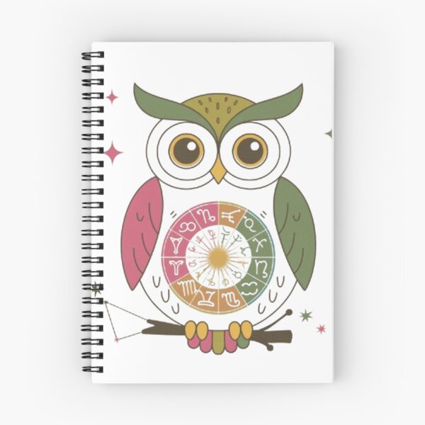 Item preview, Celestial Owl of Astrology - Cosmic Zodiac Art designed and sold by XquisiteFashion.