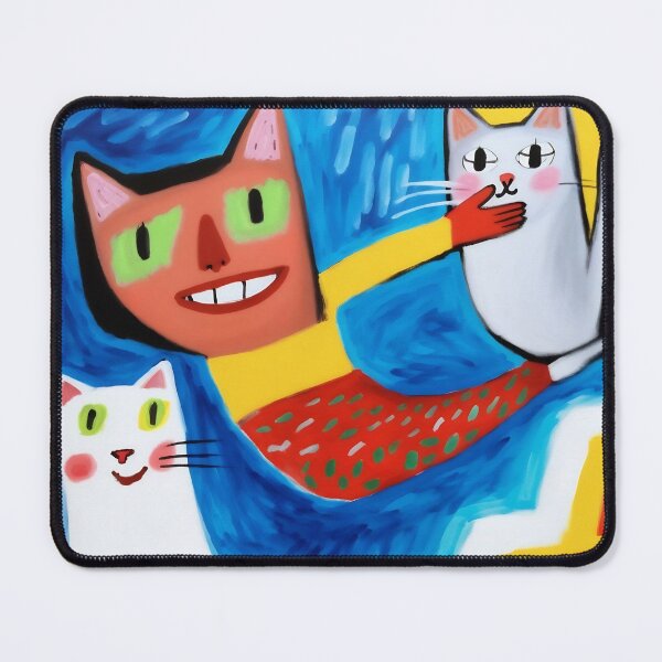 Item preview, A Cat Girl at Home designed and sold by Mina100Art.