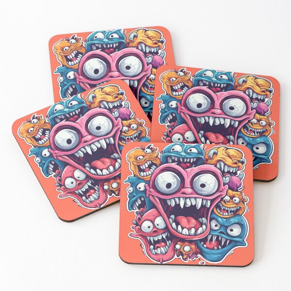 Item preview, Crazy Monsters - Colorful Illustration designed and sold by Fab-Haven.