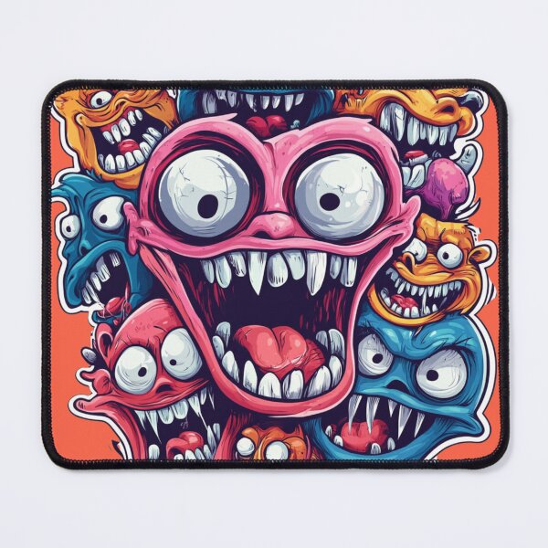 Item preview, Crazy Monsters - Colorful Illustration designed and sold by Fab-Haven.