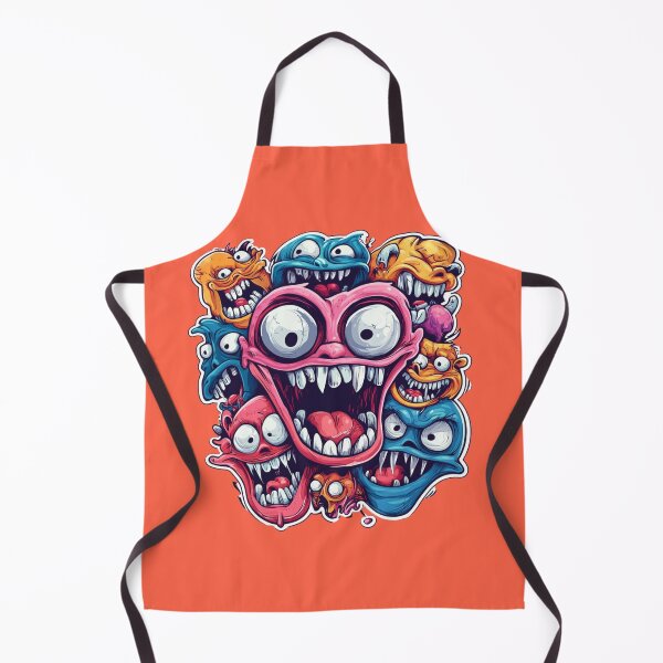Item preview, Crazy Monsters - Colorful Illustration designed and sold by Fab-Haven.