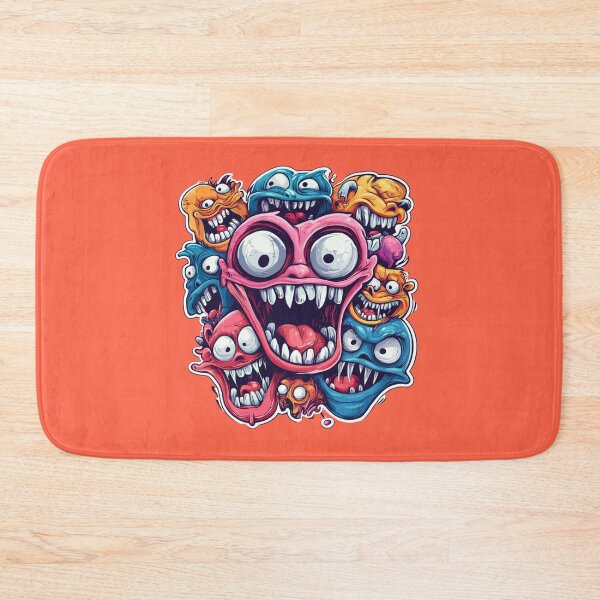 Item preview, Crazy Monsters - Colorful Illustration designed and sold by Fab-Haven.