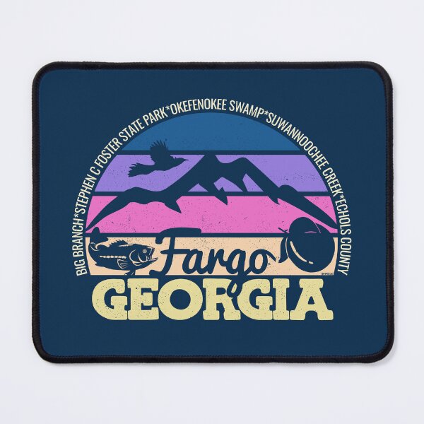 Item preview, Fargo Georgia Sunset Retro Vintage Local Pride Logo designed and sold by CRHPOD20.