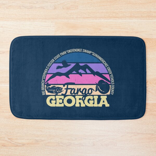 Item preview, Fargo Georgia Sunset Retro Vintage Local Pride Logo designed and sold by CRHPOD20.
