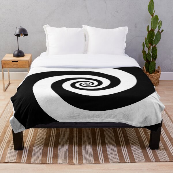 Item preview, Espiral de dolor de cabeza dividido (blanco y negro) designed and sold by avperth.