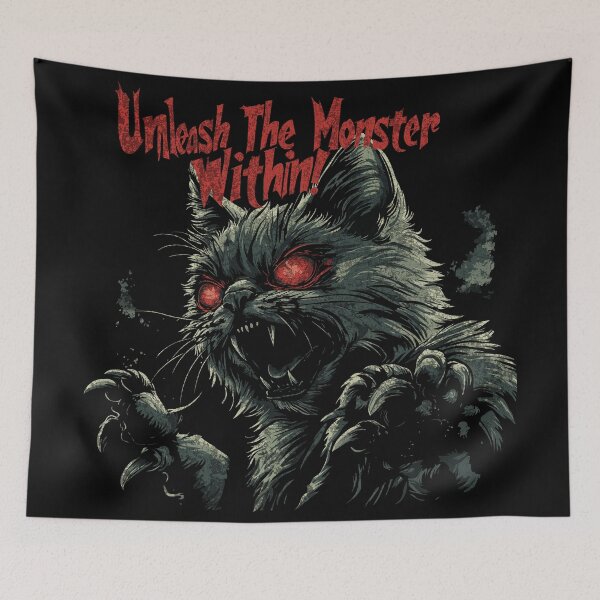 Item preview, Zombie Animal : Creepy Cat designed and sold by Eksama Design.