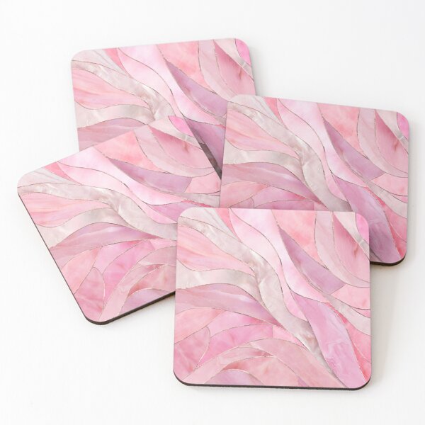 Item preview, Rose Blush Pink - Mosaic Waves designed and sold by k9printart.