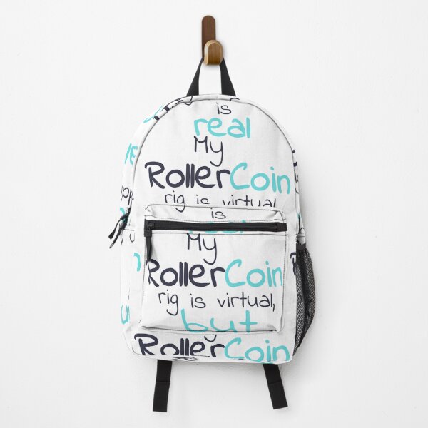 Item preview, My RollerCoin rig is virtual, but my addiction is real designed and sold by Mirosi-S.