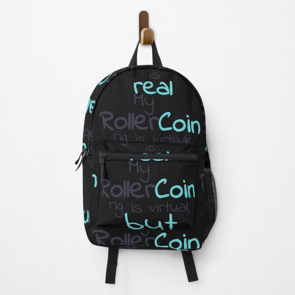 Item preview, My RollerCoin rig is virtual, but my addiction is real designed and sold by Mirosi-S.