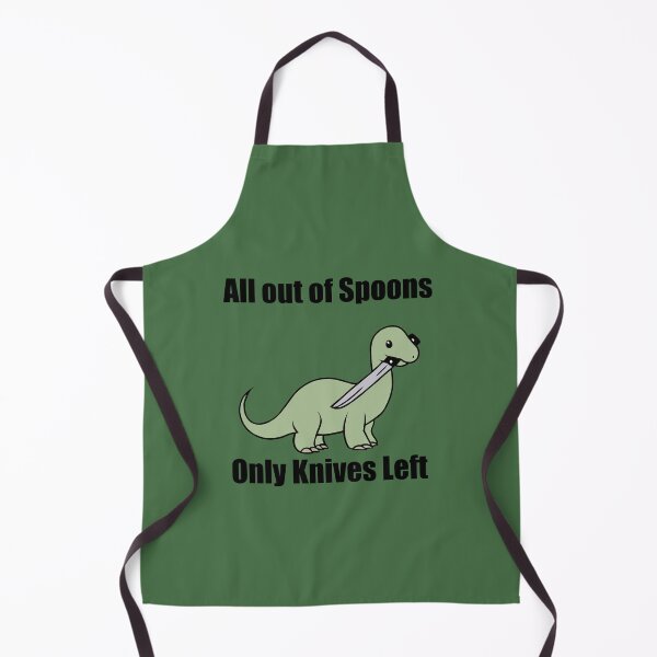 Item preview, All out of spoons only knives left (Brontosaurus) designed and sold by CaitlynConnor.