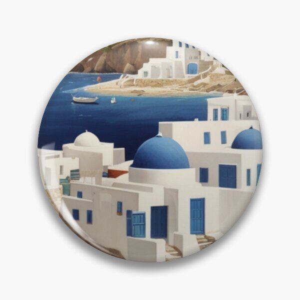 Item preview, 117 Mykonos, Greece Poster Design designed and sold by Alexis Art Collection.