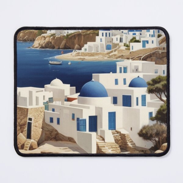 Item preview, 117 Mykonos, Greece Poster Design designed and sold by Alexis Art Collection.