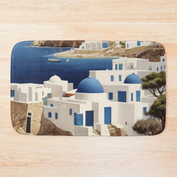 Item preview, 117 Mykonos, Greece Poster Design designed and sold by Alexis Art Collection.