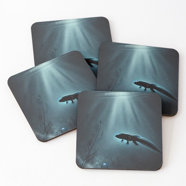 Item preview, Mysterious Nighttime Underwater Tadpole designed and sold by NocturnalNook.
