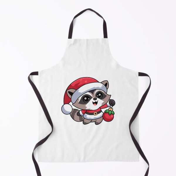 Item preview, Lindo diseño de camiseta y calcomanía navideña de mapache Camisetas navideñas designed and sold by CreativeTomb.