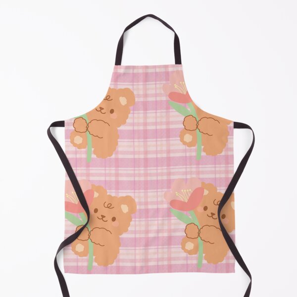 Item preview, Pink Cute Bear Flower Pattern Design SolaAndSoli designed and sold by SolaAndSoli.