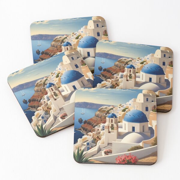 Item preview, 120 Santorini, Greece Poster Design designed and sold by Alexis Art Collection.