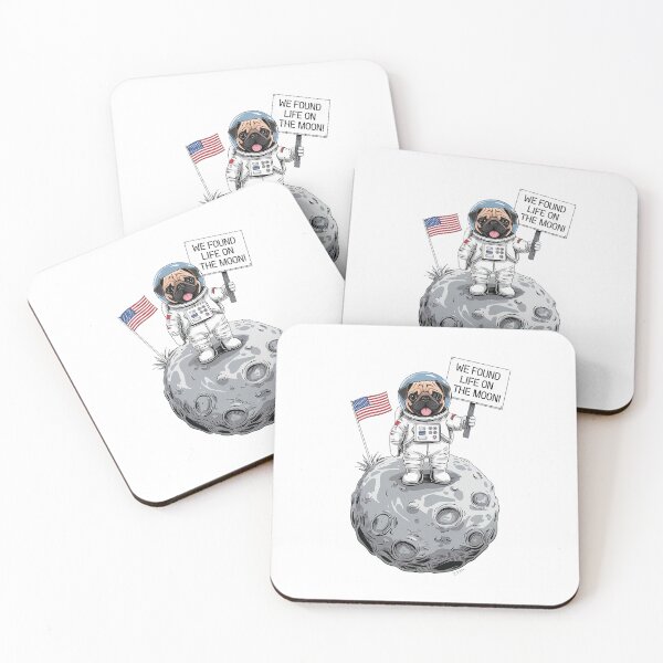 Item preview, Pug found life on the moon! | designed and sold by pafkrusk.