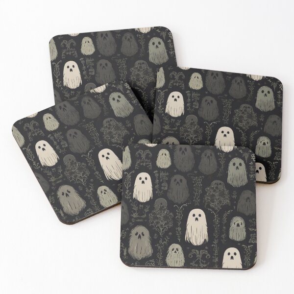 Item preview, Cute Ghost Pattern designed and sold by ModernTreasure.