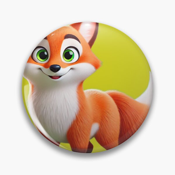 Item preview, Playful Fox Cub: The Clever Charm of the Forest designed and sold by aunins7.