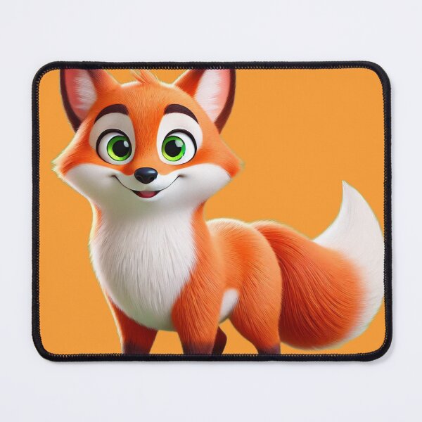 Item preview, Playful Fox Cub: The Clever Charm of the Forest designed and sold by aunins7.