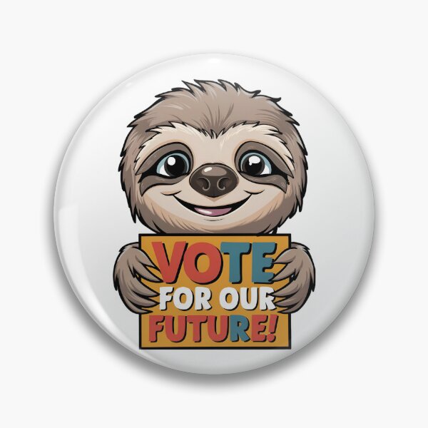 Item preview, Vote For Our Future! designed and sold by PaintedPixels01.