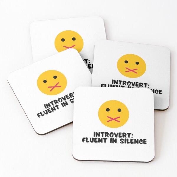 Item preview, Introvert: Fluent in Silence designed and sold by Shy Introvert Tales.