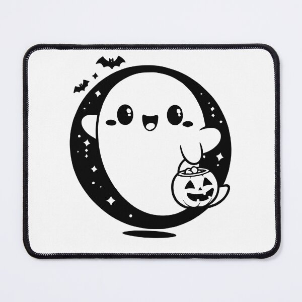 Item preview, Halloween Fun with Cute Ghost designed and sold by Thai Vibe Studio.