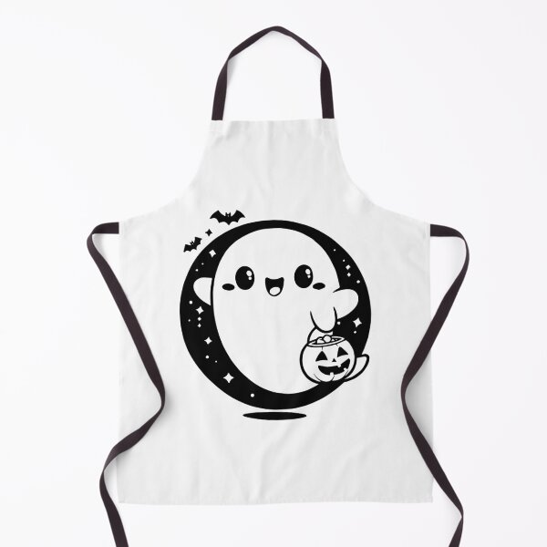 Item preview, Halloween Fun with Cute Ghost designed and sold by Thai Vibe Studio.