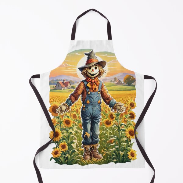 Item preview, Scarecrow In A Flower Field designed and sold by Bunmigraphics .