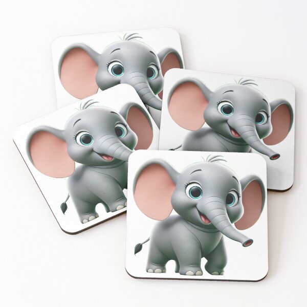 Item preview, Adorable Elephant Cub: The Gentle Giant of the Savannah designed and sold by aunins7.
