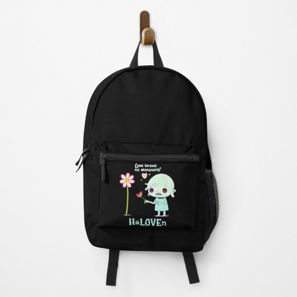 Item preview, Cute HaLOVEn Zombie with Flower - Love Knows No Monsters Pastel Art designed and sold by Prime-Studio.