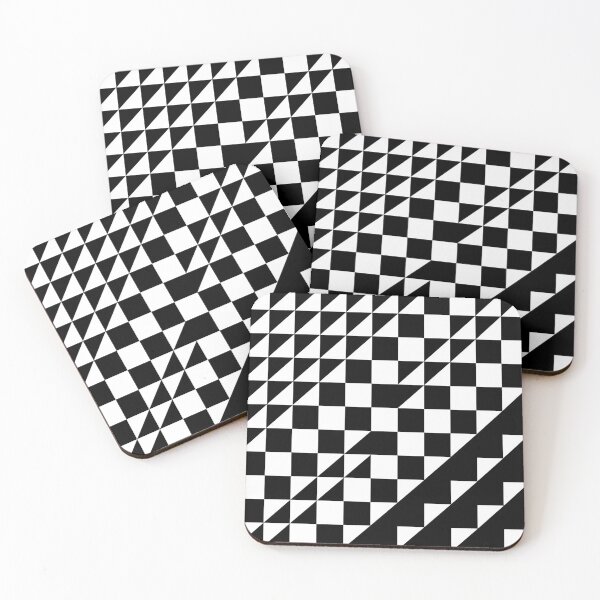 Item preview, Black and white geometric shapes designed and sold by MKBL.