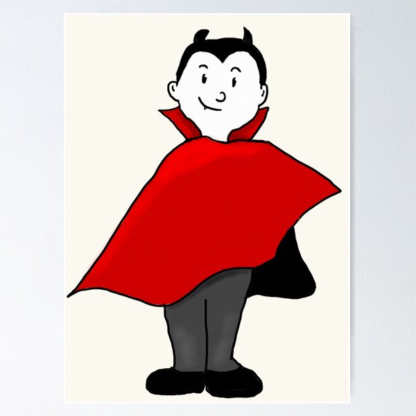 Item preview, Halloween vampire designed and sold by Linda Dammann.