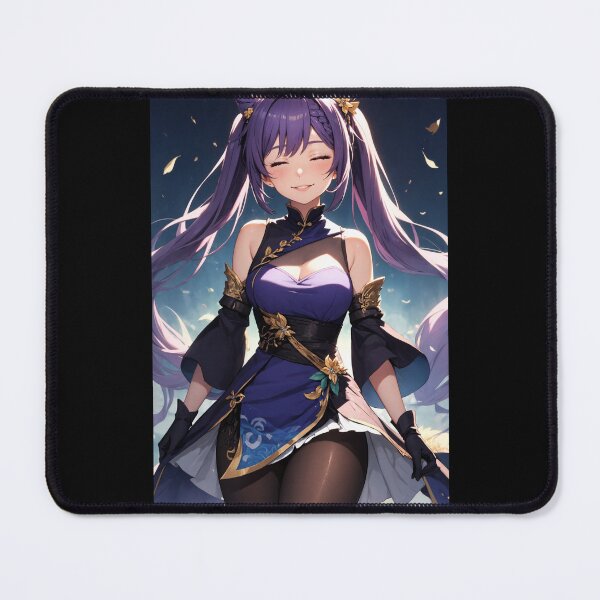 Item preview, Keqing n.° 8: fan art de Genshin Impact designed and sold by iloveanimechibi.