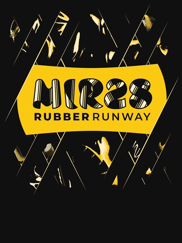 Thumbnail 3 of 3, Baseball ¾ Sleeve T-Shirt, MIR28: Rubber Runway designed and sold by MIR-Contest.