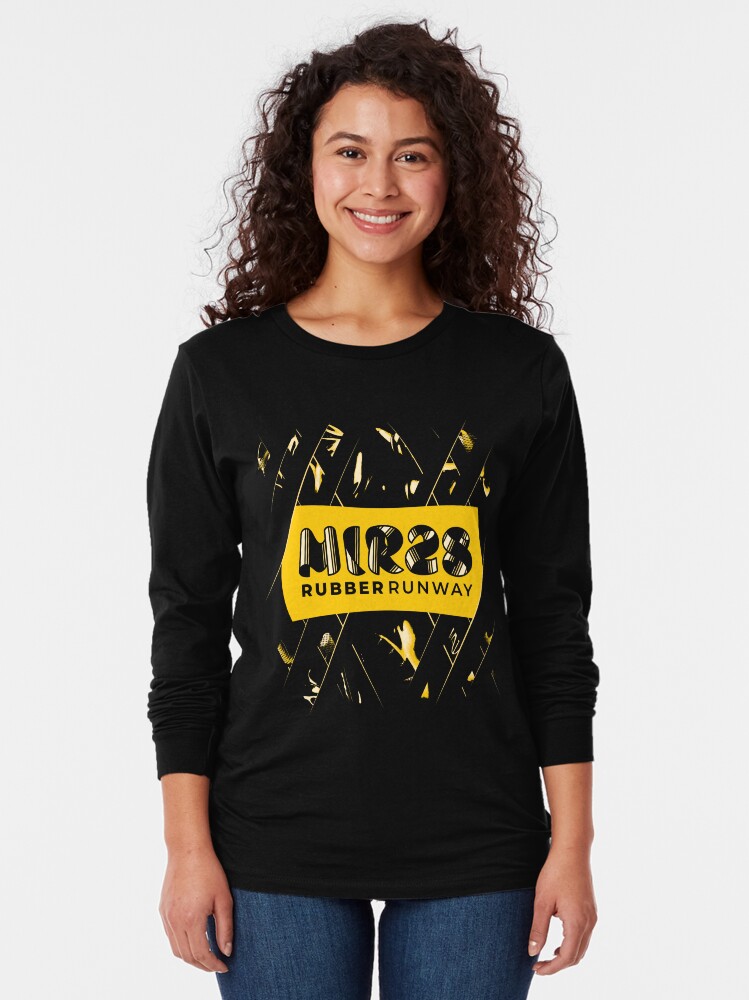 Thumbnail 2 of 5, Long Sleeve T-Shirt, MIR28: Rubber Runway designed and sold by MIR-Contest.