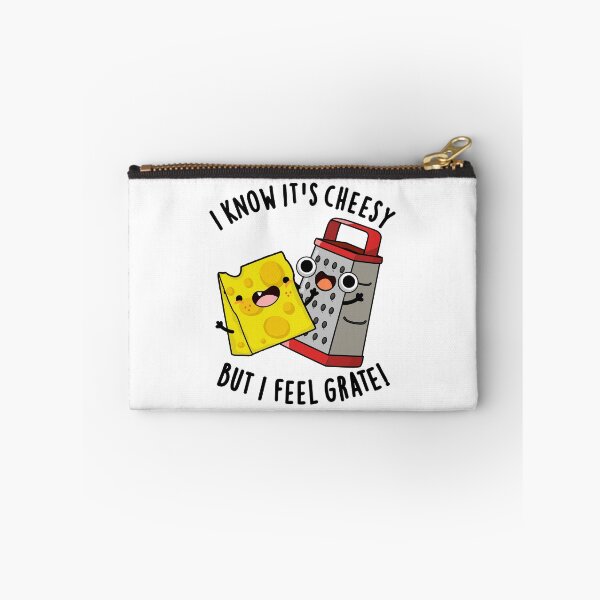 Item preview, I Know It's Cheesy But I Feel Grate Funny Cheese Pun  designed and sold by punnybone.