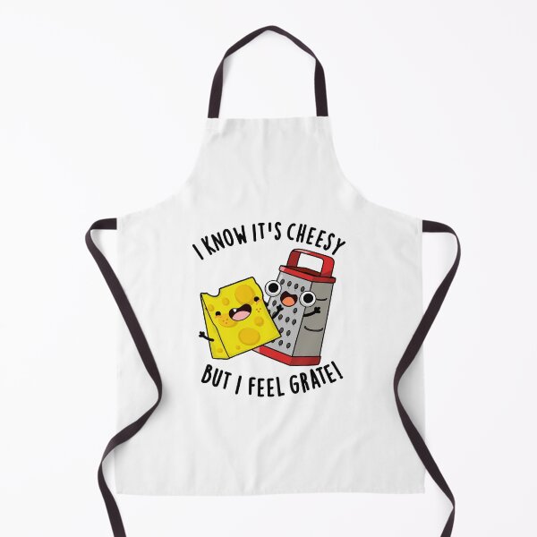 Item preview, I Know It's Cheesy But I Feel Grate Funny Cheese Pun designed and sold by punnybone.