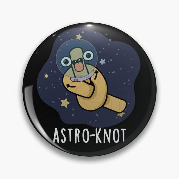 Artikelvorschau, Astro-Knoten Lustiges Astronauten-Wortspiel (dunkler Hintergrund) entworfen und verkauft von punnybone.