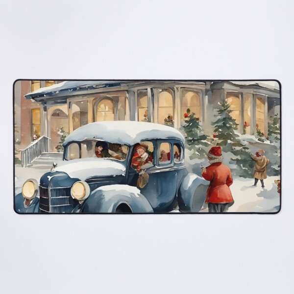 Item preview, Watercolor vintage christmas time designed and sold by All-About-Life.