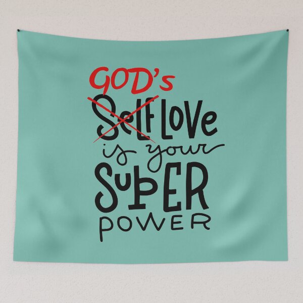 Item preview, God's Love Is Your Super Power designed and sold by Nancyanna.