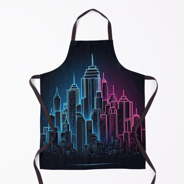 Item preview, Neon Cityscape designed and sold by TeslaSt0re.
